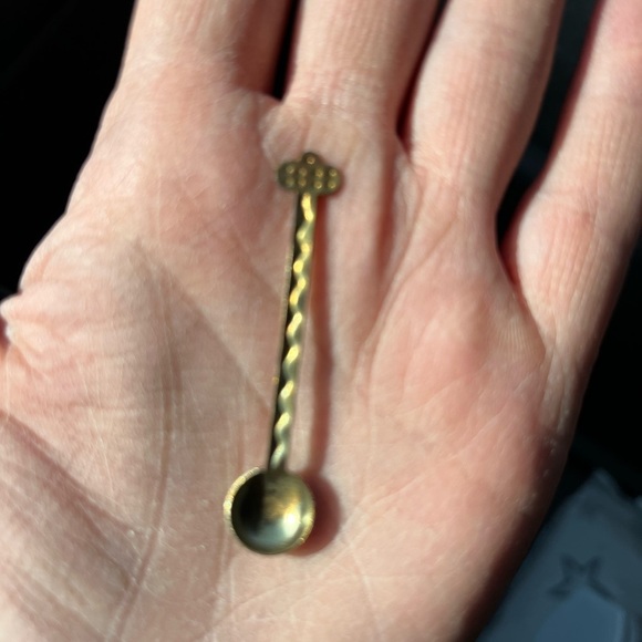 Other - Miniature Antique Brass Spoon